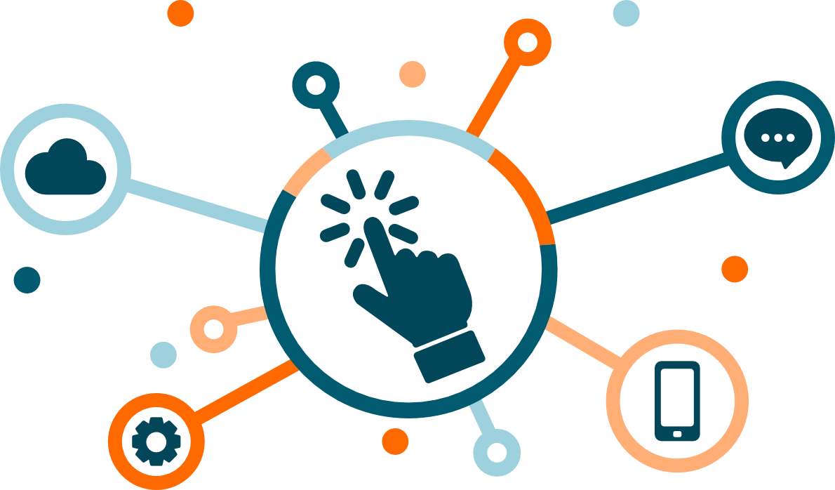 Immagine portali interattivi web