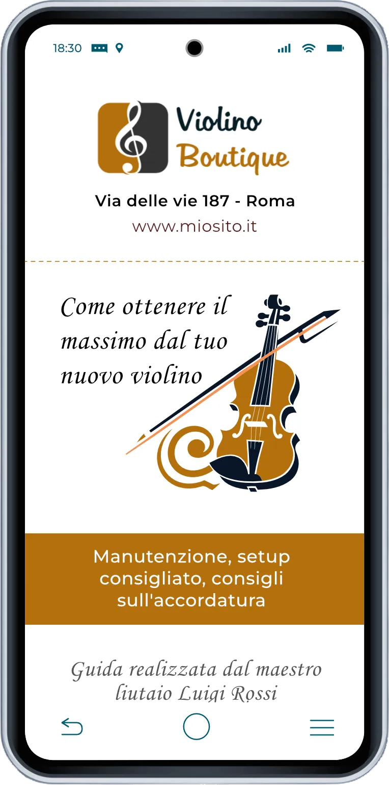 Esempio etichetta digitale