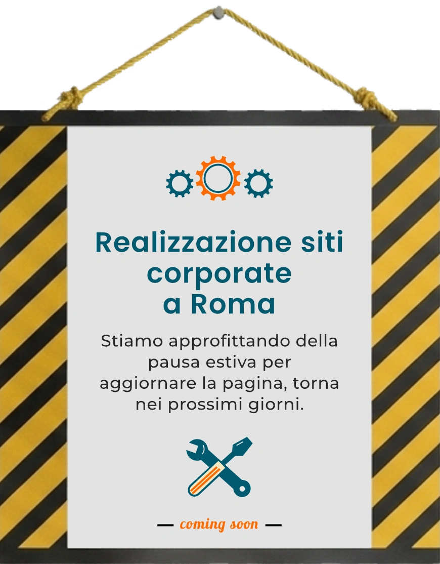 Restyling pagina corporate