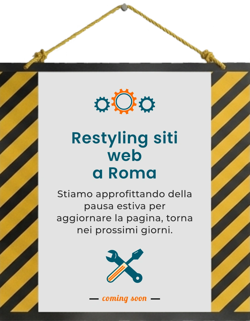 Restyling pagina restyling siti